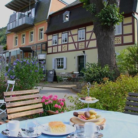 ホテル Landgasthaus Ziegelscheune Krippen エクステリア 写真